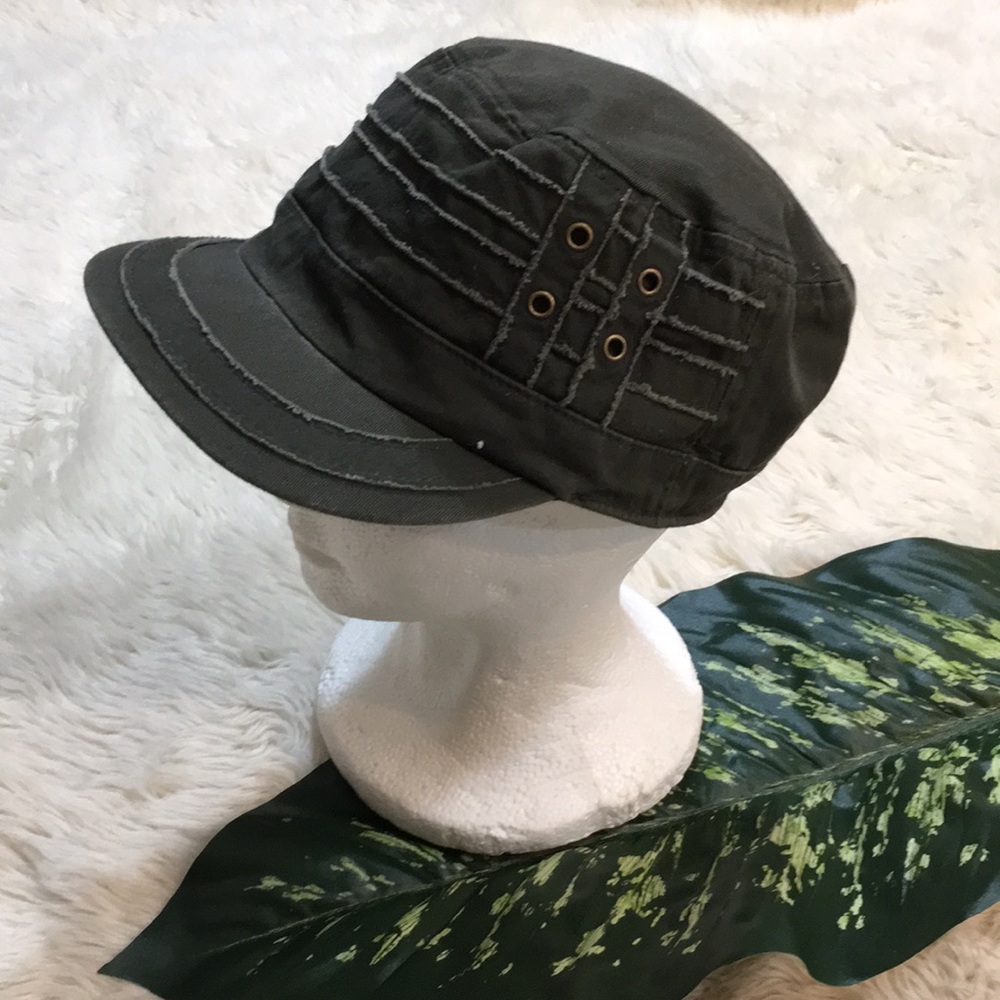 DAVID AND YOUNG army green neutral hat
